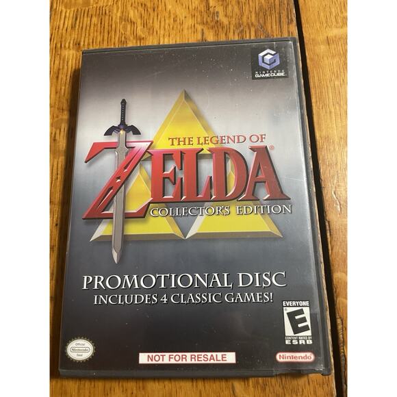 Promotional Disc Nintendo Gamecube Zelda Collector's Edition